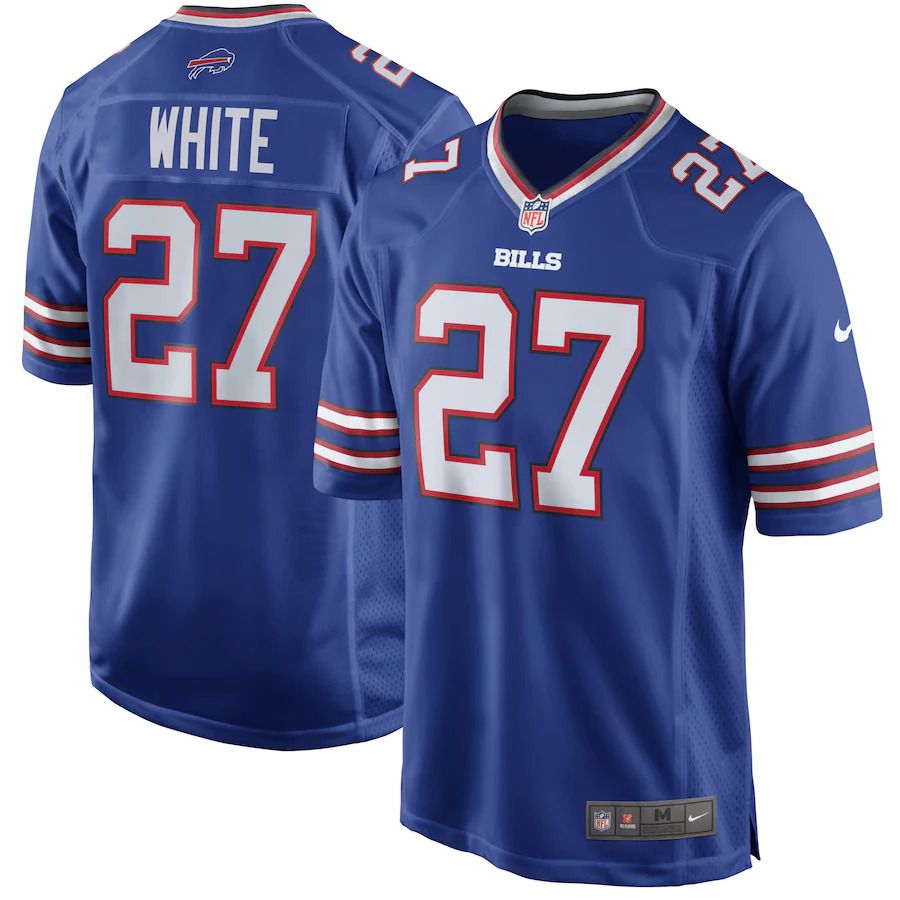 Men Buffalo Bills 27 Tre Davious White Nike Royal Game Player NFL Jersey